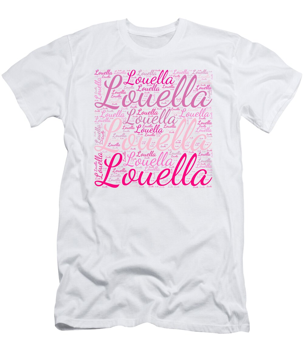 Louella Names Without Frontiers Vidddie Publyshd T-Shirt