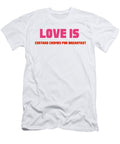 Love Is Custard Cremes for Breakfast Buckshot Storm T-Shirt
