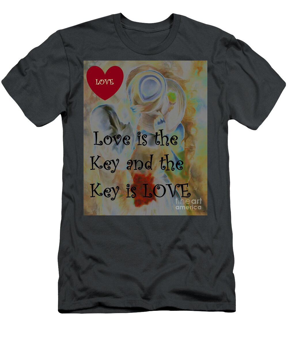 Love Is the Key Catherine Lott T-Shirt