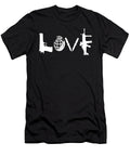 Love Pistol Grenade Tactical Knives Rifle Jacob Zelazny T-Shirt