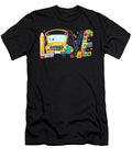 Love Yellow School Bus Back to School Classroom Studying Dhbubble T-Shirt