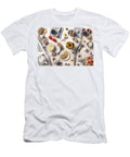 Lovely Breakfast with Pancakes Honey Toast Eggs and Berries Johanna Hurmerinta T-Shirt