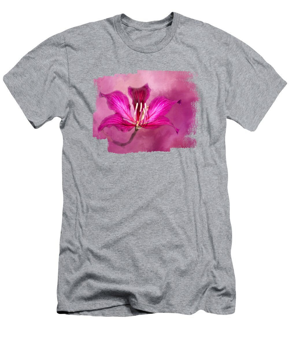 Lovely Hong Kong Orchid Elisabeth Lucas T-Shirt