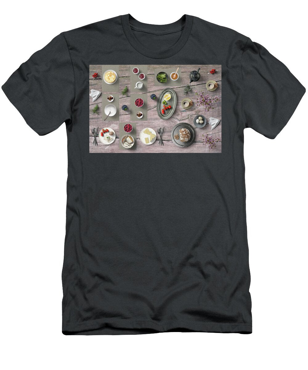 Lovely Summer Breakfast for Two Johanna Hurmerinta T-Shirt