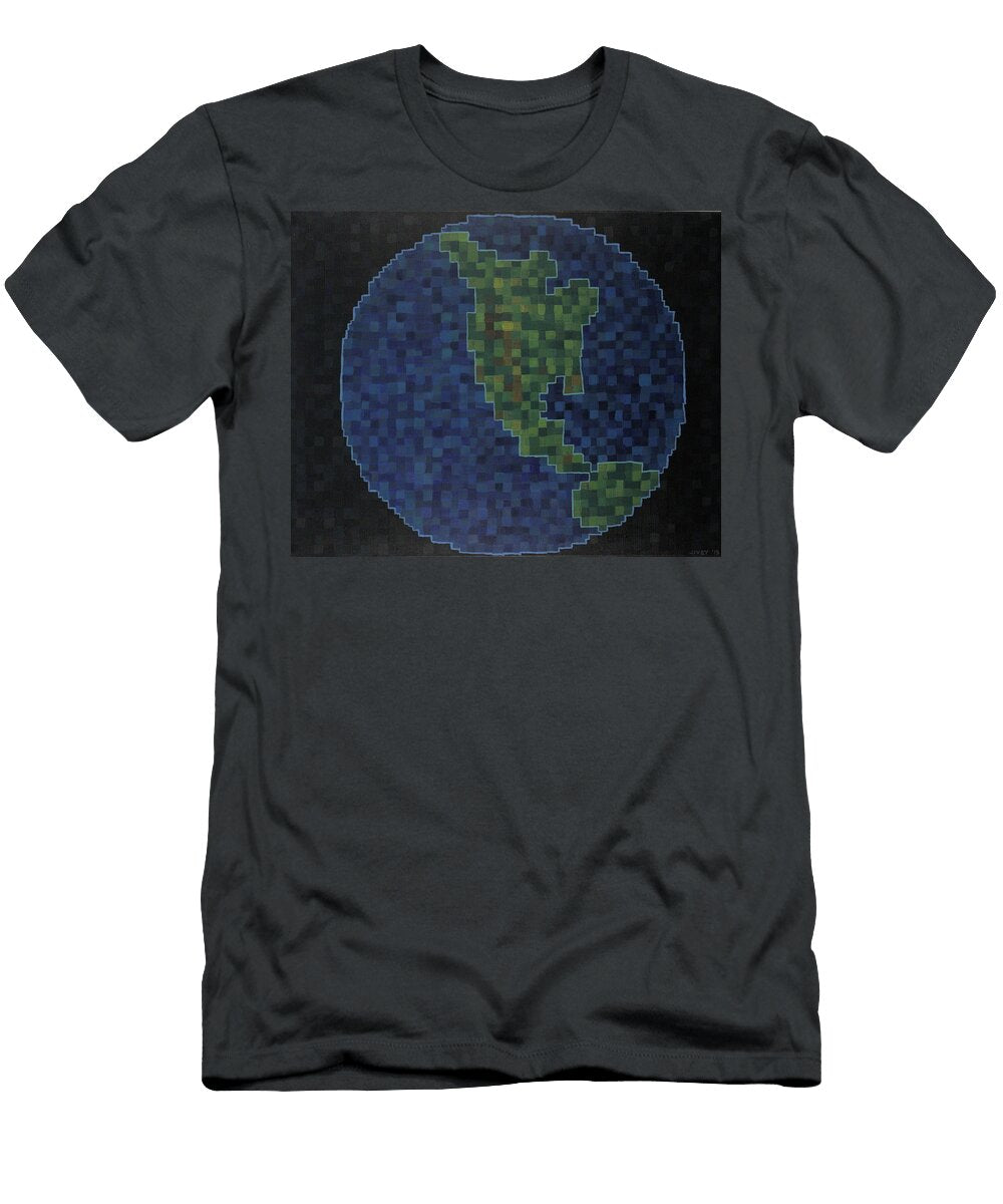 Low Res Earth Jeff Ivey T-Shirt