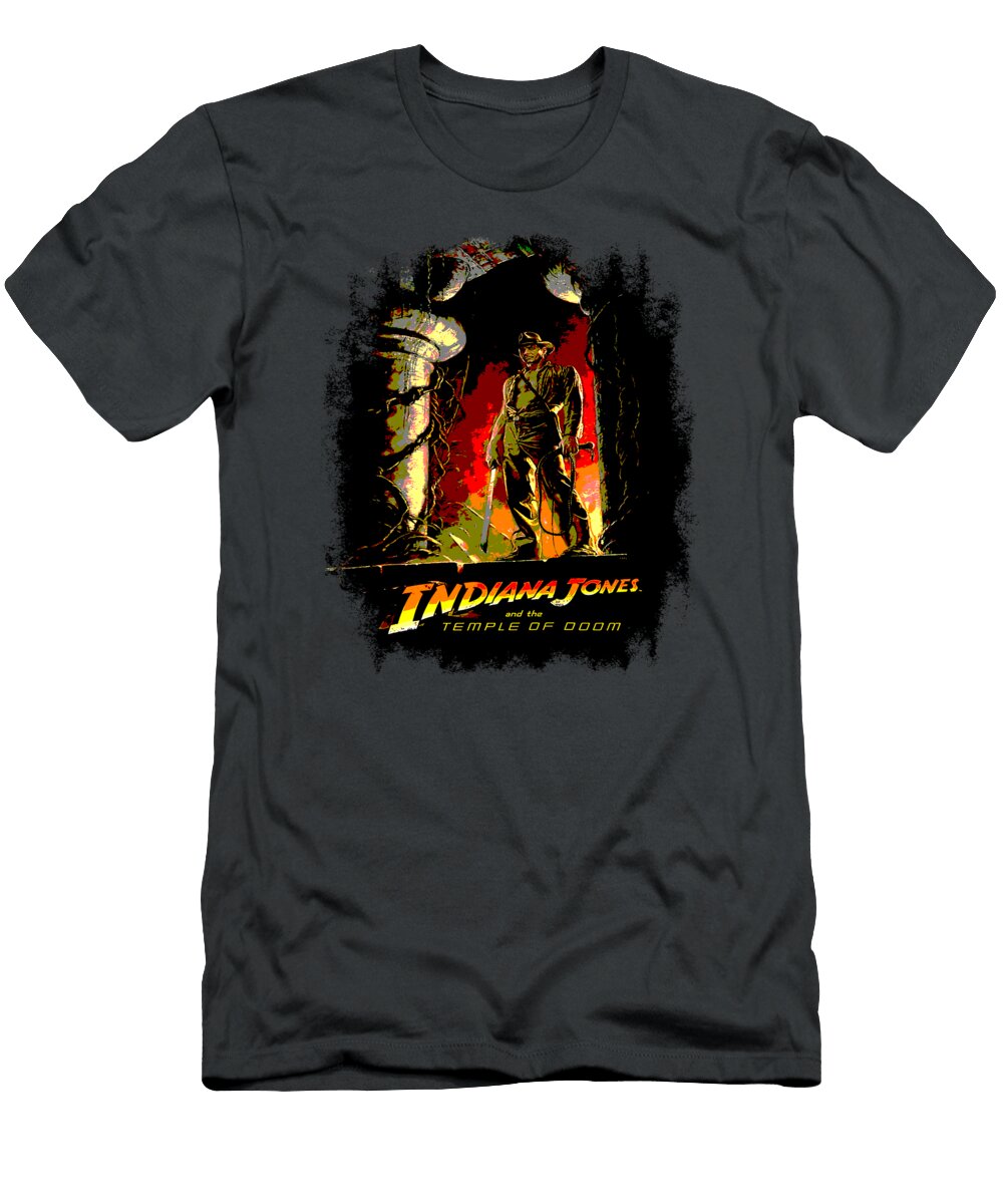 Lucasfilm Indiana Jones and the Temple of Doom Art Jaswin Dara T-Shirt