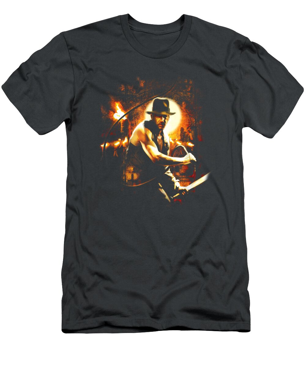 Lucasfilm Indiana Jones and the Temple of Doom with Whip Tymote Khalee T-Shirt