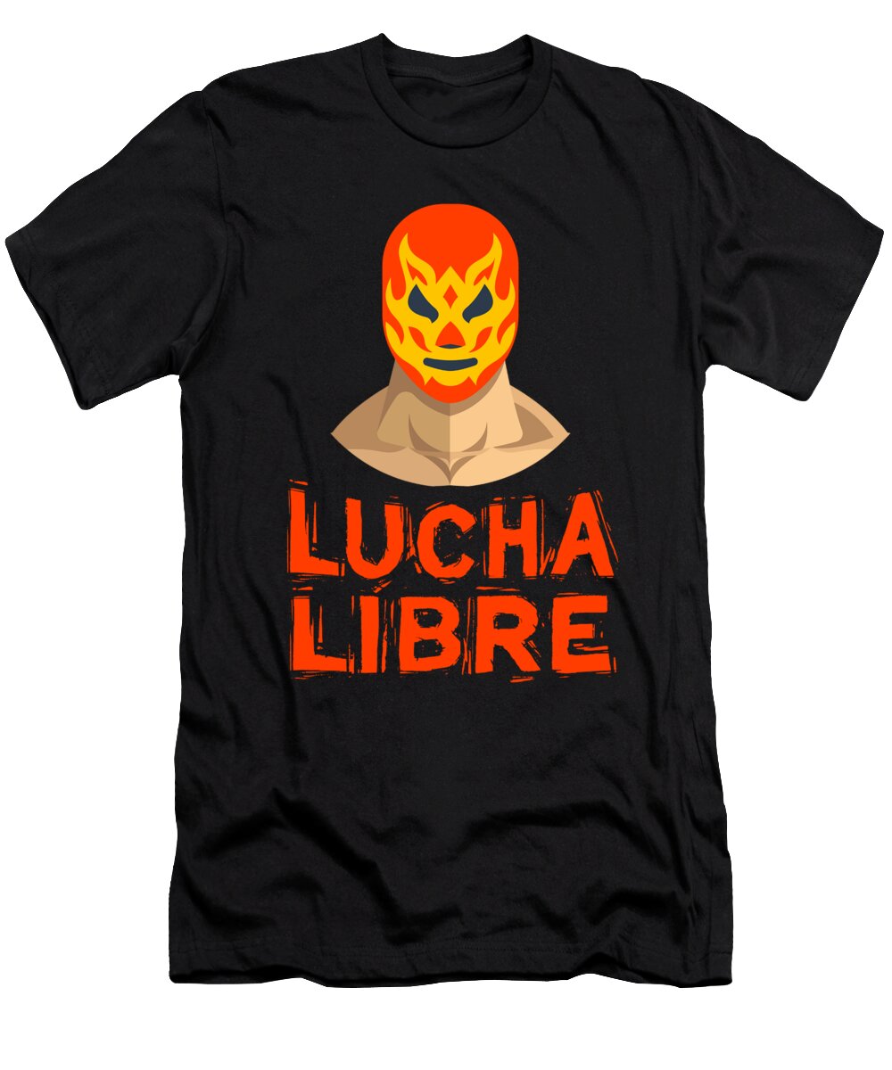 Lucha Libre Mexican Wrestling Luchador Mask Jmg Designs T-Shirt