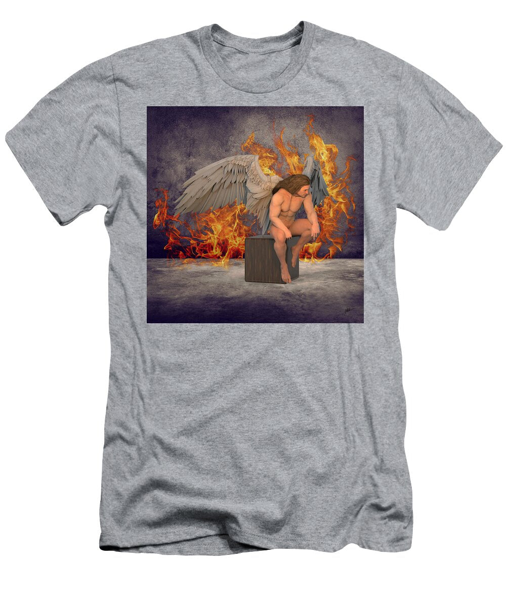 Lucifer Meditating Joaquin Abella T-Shirt
