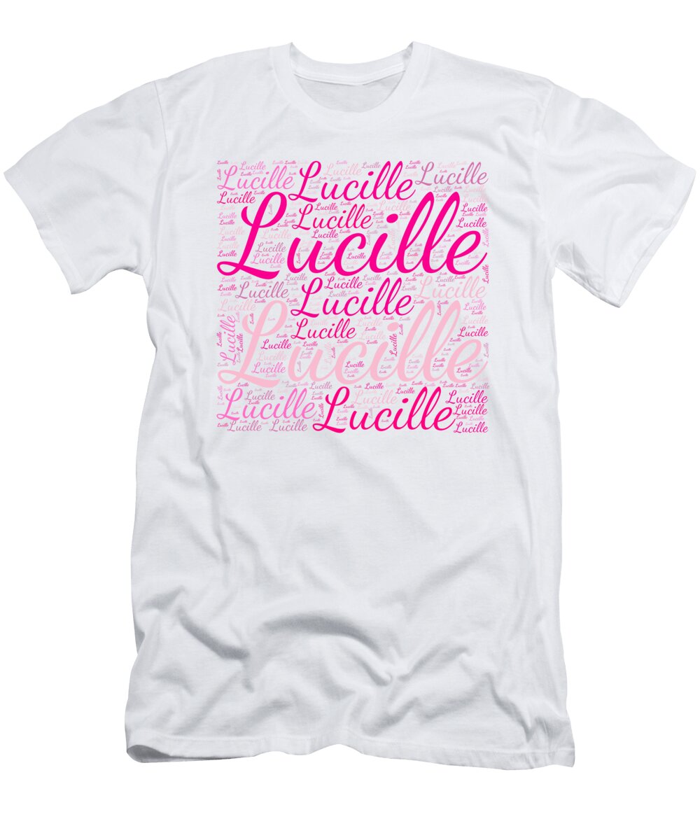 Lucille Names Without Frontiers Vidddie Publyshd T-Shirt