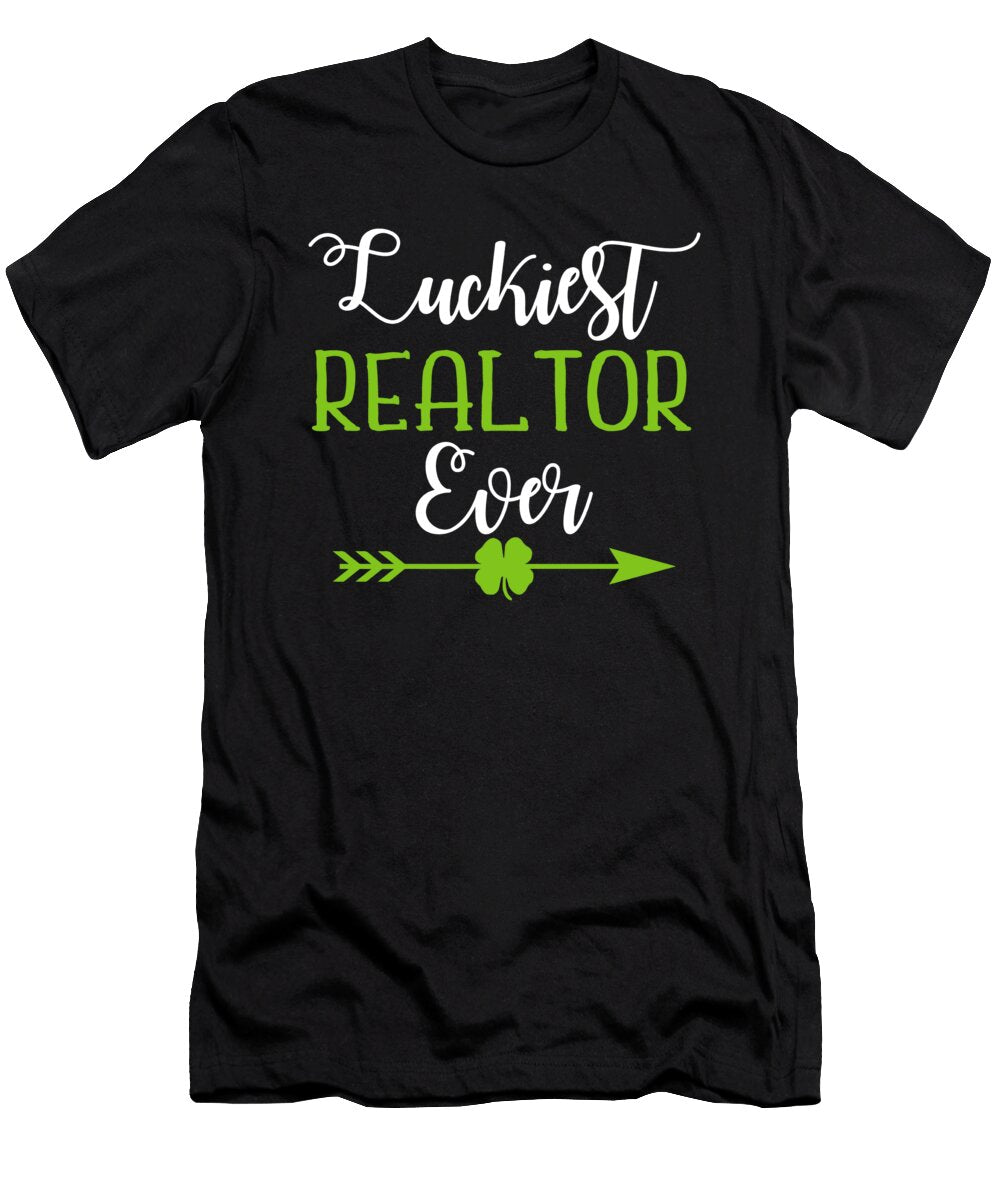 Luckiest Realtor Ever the Primal Matriarch Art T-Shirt