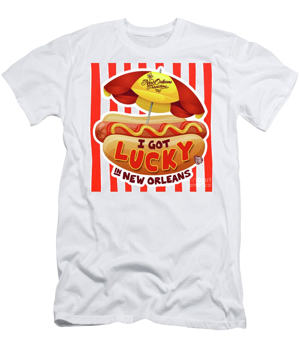 Lucky in New Orleans Timbo Yaya T-Shirt