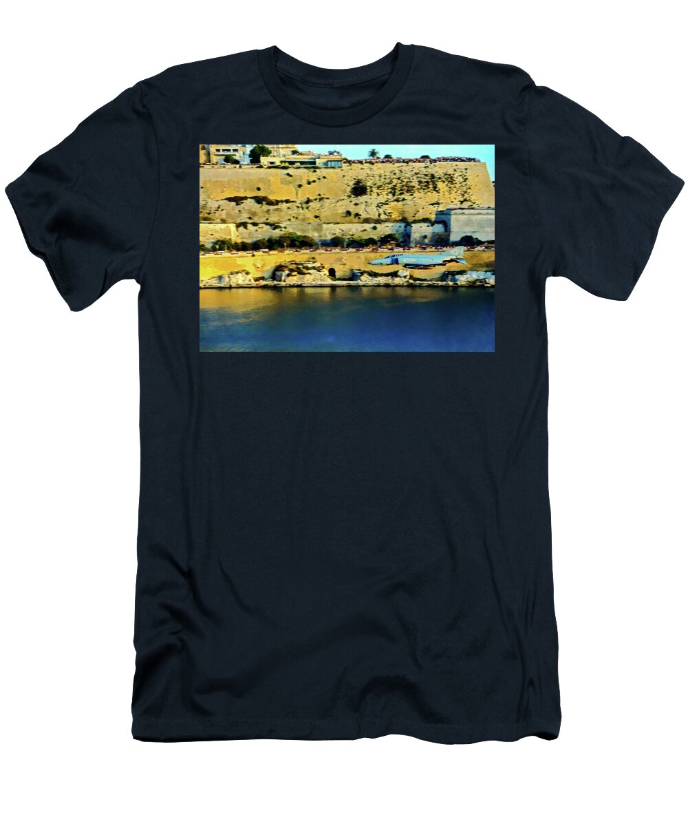 Luftwaffe Over Malta William Attard Mccarthy T-Shirt