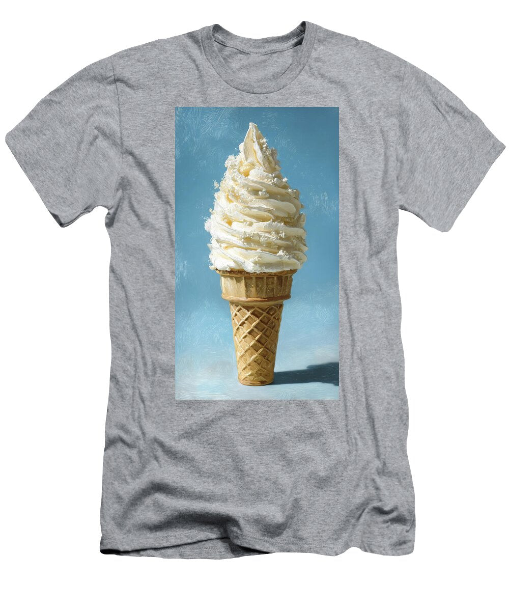 Luscious Vanilla Swirl on Waffle Cone Athena Mckinzie T-Shirt