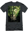 Lush Green Forest Path LA Veta Kirby T-Shirt