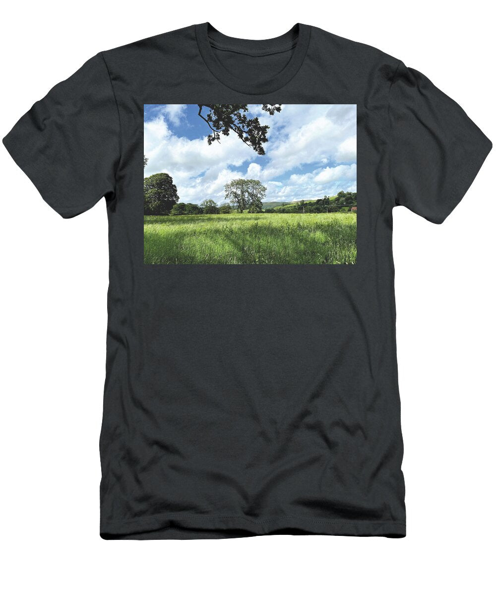 Lush Meadow Near Kirby Malham UK Derek Oldfield T-Shirt