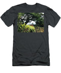 Lush Tropical Garden with Ocean View LA Veta Kirby T-Shirt