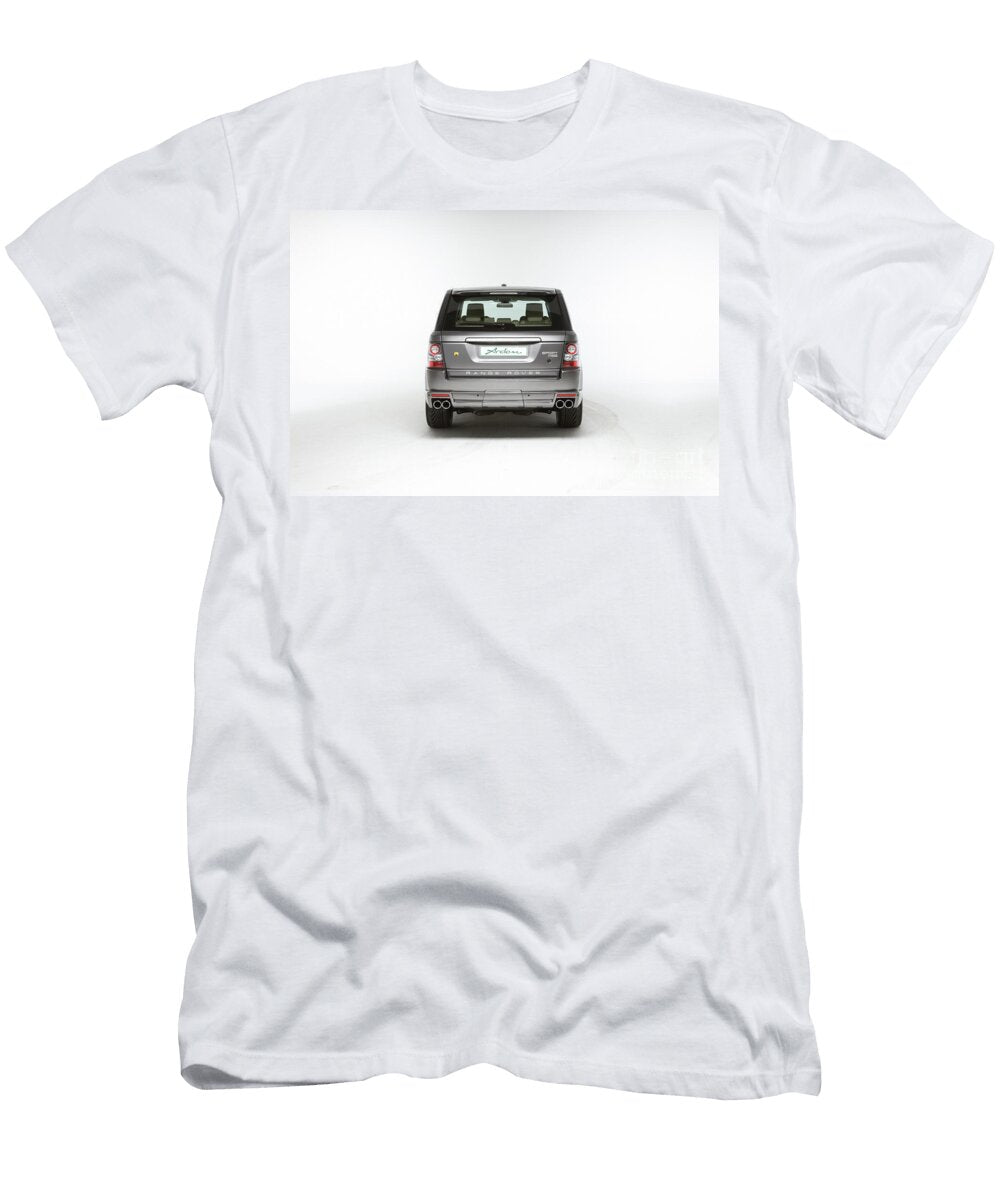 Luxury British Suv Gray Arden Range Rover Sport Ar5 Stronger L320 V8 Supercharged Rear View Vladyslav Shapovalenko T-Shirt