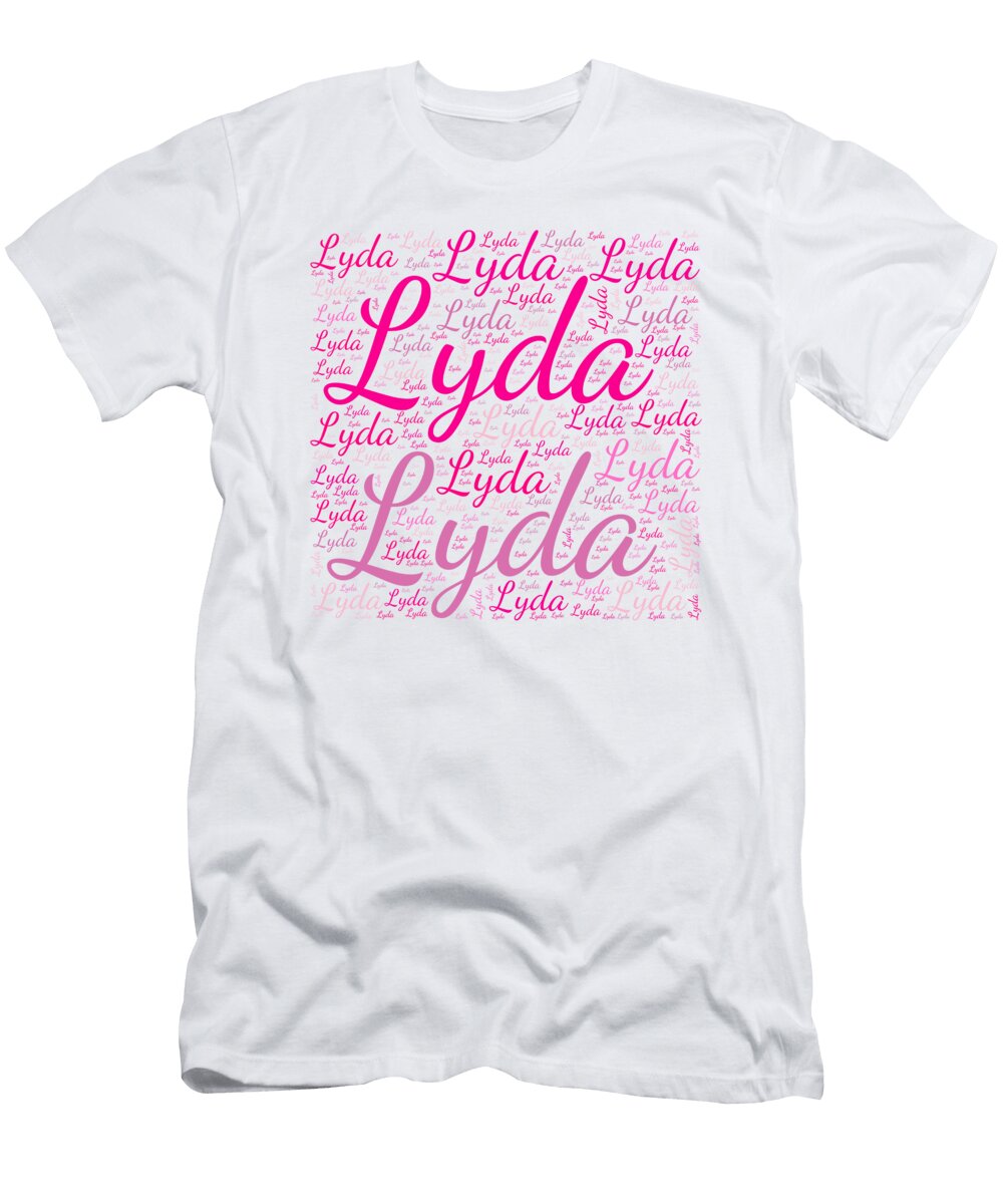 Lyda Names Without Frontiers Vidddie Publyshd T-Shirt