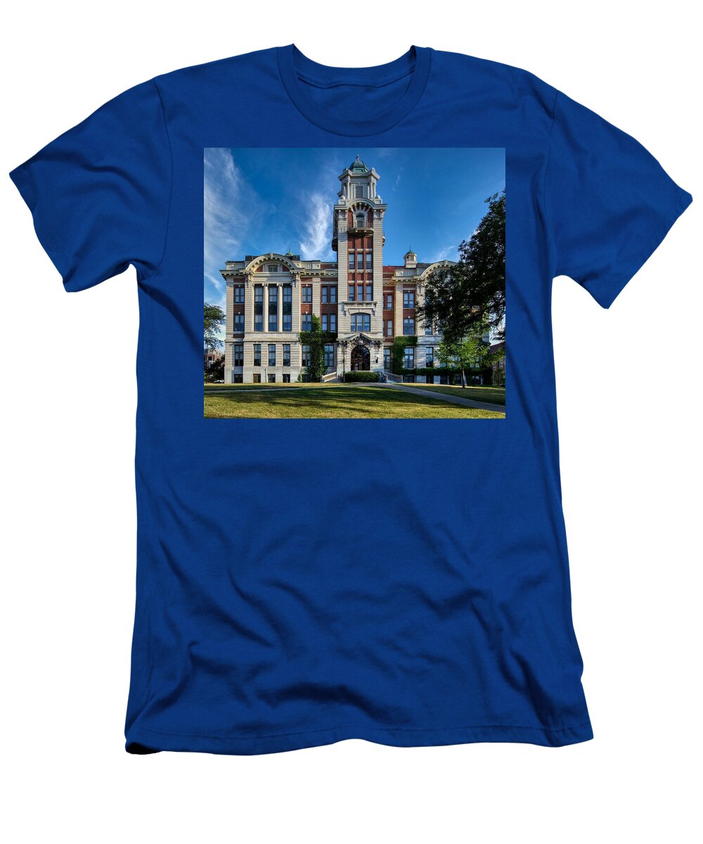 Lyman Hall of Syracuse University Library of Congress T-Shirt