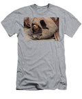 Lynx Spider Female in Dried Leaf Clutching Its Prey Roman Willi Natureplcom T-Shirt