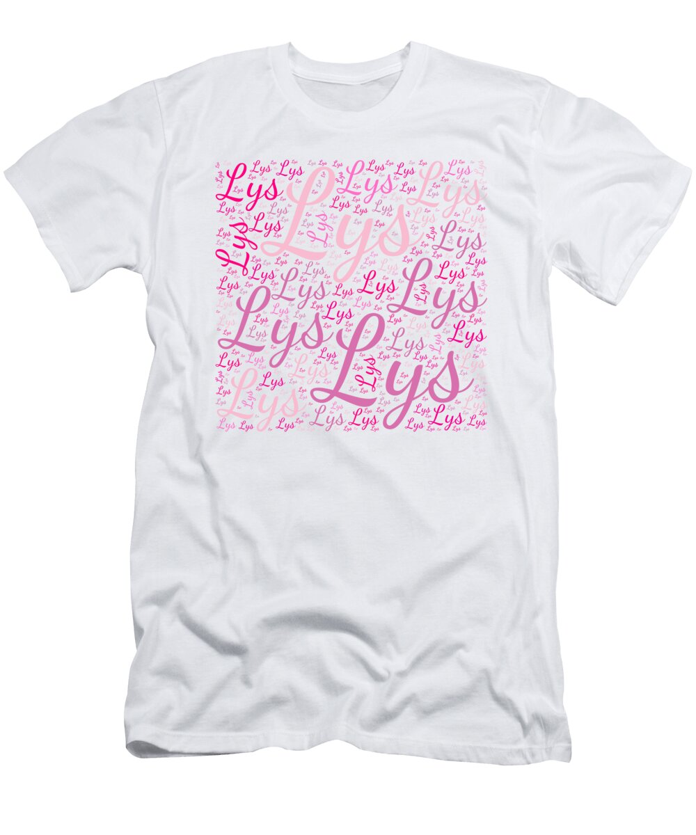 Lys Names Without Frontiers Vidddie Publyshd T-Shirt
