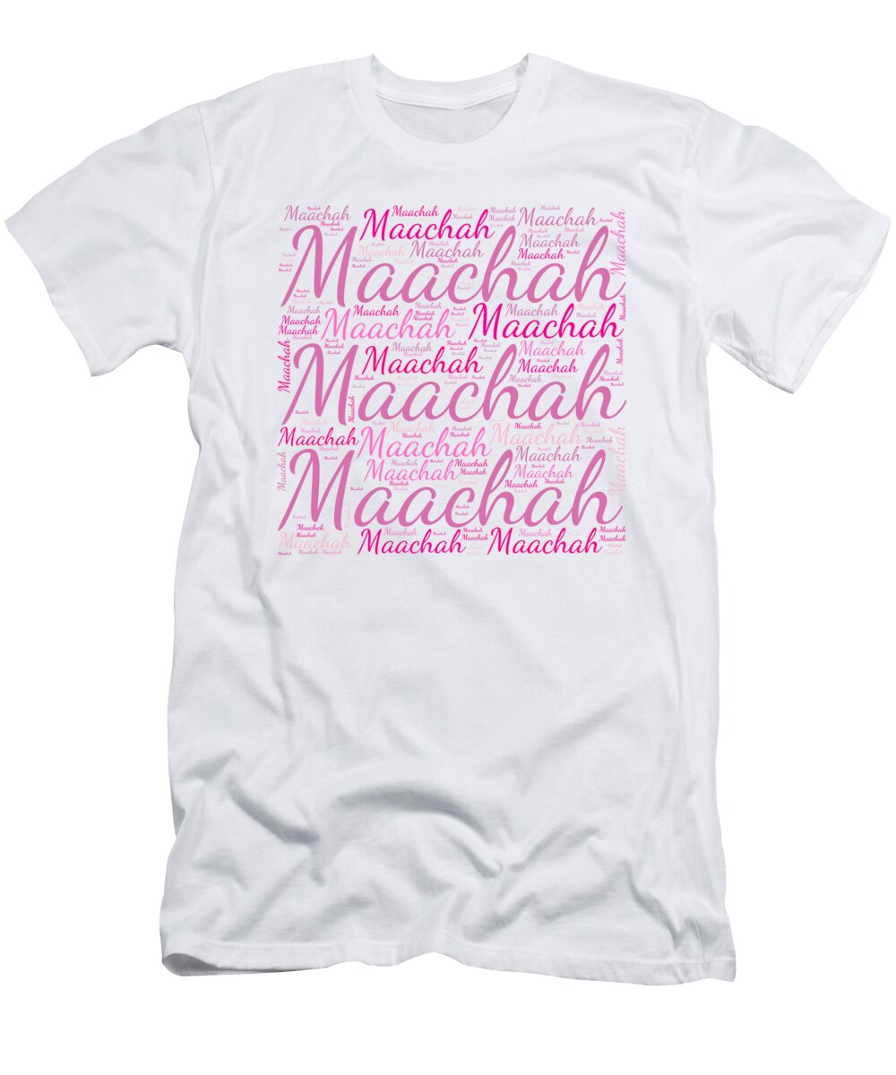 Maachah Names Without Frontiers Vidddie Publyshd T-Shirt