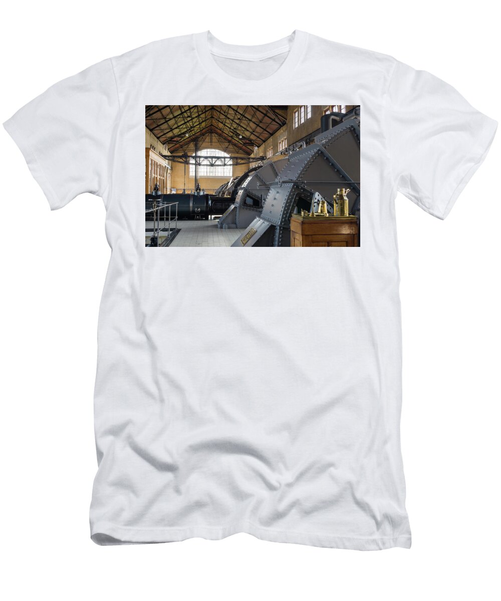 Machine Room of Historic Steam Pumping Station Tosca Weijers T-Shirt