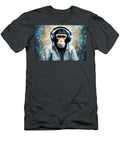Made Headphones Technology Abstract Painting Monkey Art Graffiti Street Paint Drawing Illustration Earphones Splatter Animal Colours Music DJ Headset Wireless Wafe Akkash T-Shirt