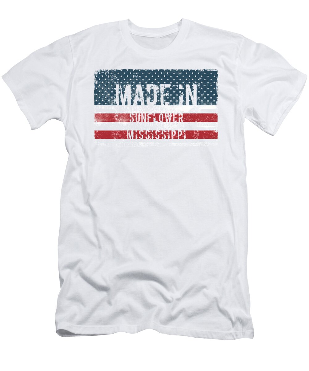 Made in Sunflower Mississippi Goseeonline T-Shirt