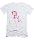 Magenta Orchid Watercolour Color Color T-Shirt
