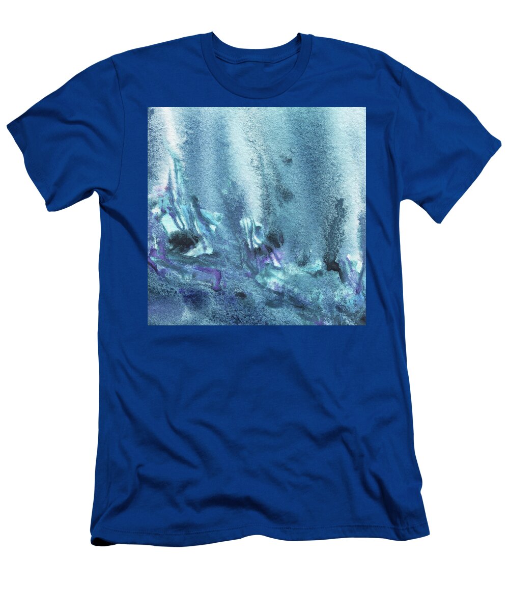 Magic Under the Sea Watercolor Abstract Irina Sztukowski T-Shirt