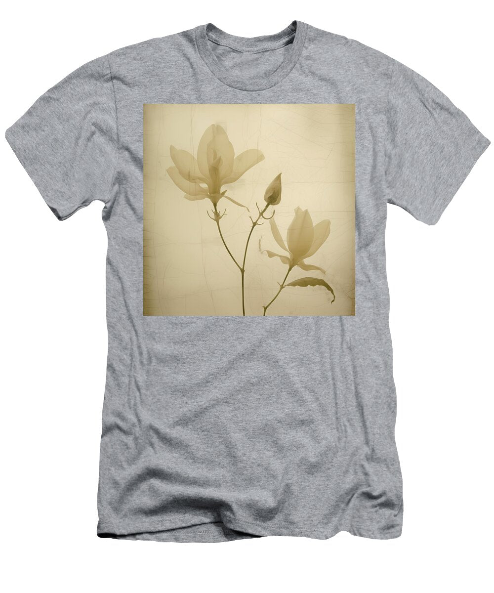 Magnolia Blossoms and Bud on Stems Yo Pedro T-Shirt