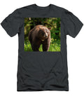 Majestic Bear in Sunlit Forest David Kirby T-Shirt