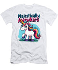 Majestically Awewkward Unicorn Funny Unicorn Vibes Mark Jorgensen T-Shirt