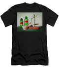 Making Potions Pharmacy Bottles with Weighing Scales and Pestle and Mortar Gill Billington T-Shirt