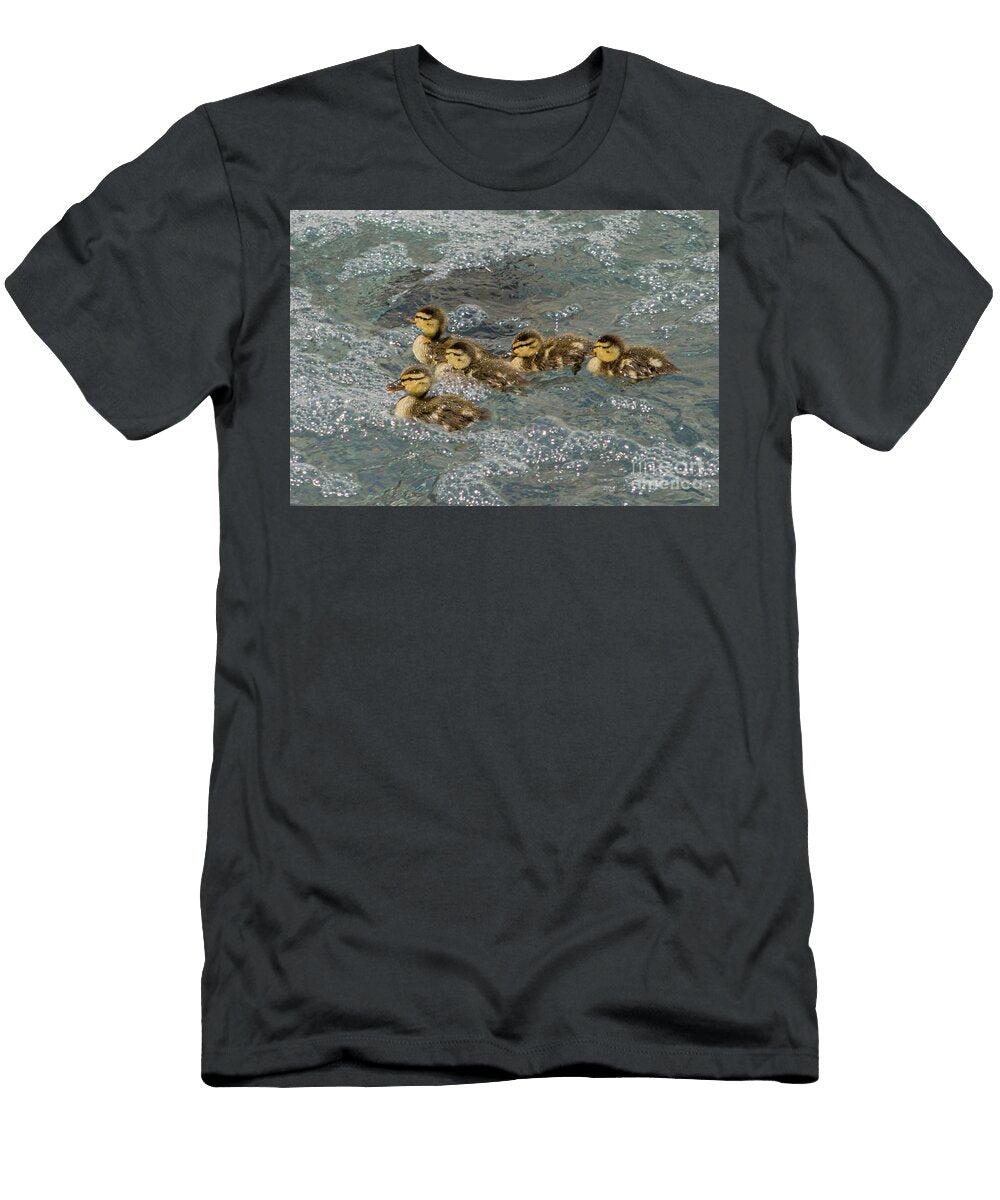 Mallard Ducklings Jim Pruitt T-Shirt