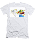 Man Bringing Tray with Breakfast in Bed Ikon Ikon Images T-Shirt