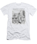 Man in a Rhinestone Suit Leans Against a Bar Roz Chast T-Shirt