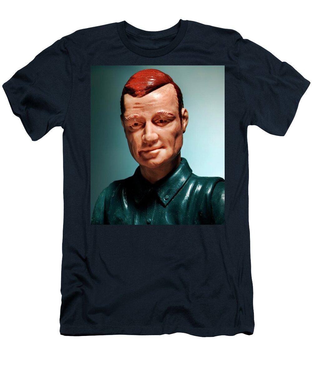 Man in Dark Csa Images T-Shirt