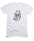 Man in Hat Smoking Cigar Csa Images T-Shirt