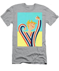 Man in Pajamas Stretching Csa Images T-Shirt