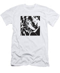 Man Pulling a Large Lever Csa Images T-Shirt