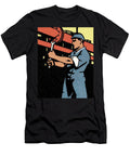 Man Repairing a Pipe Csa Images T-Shirt