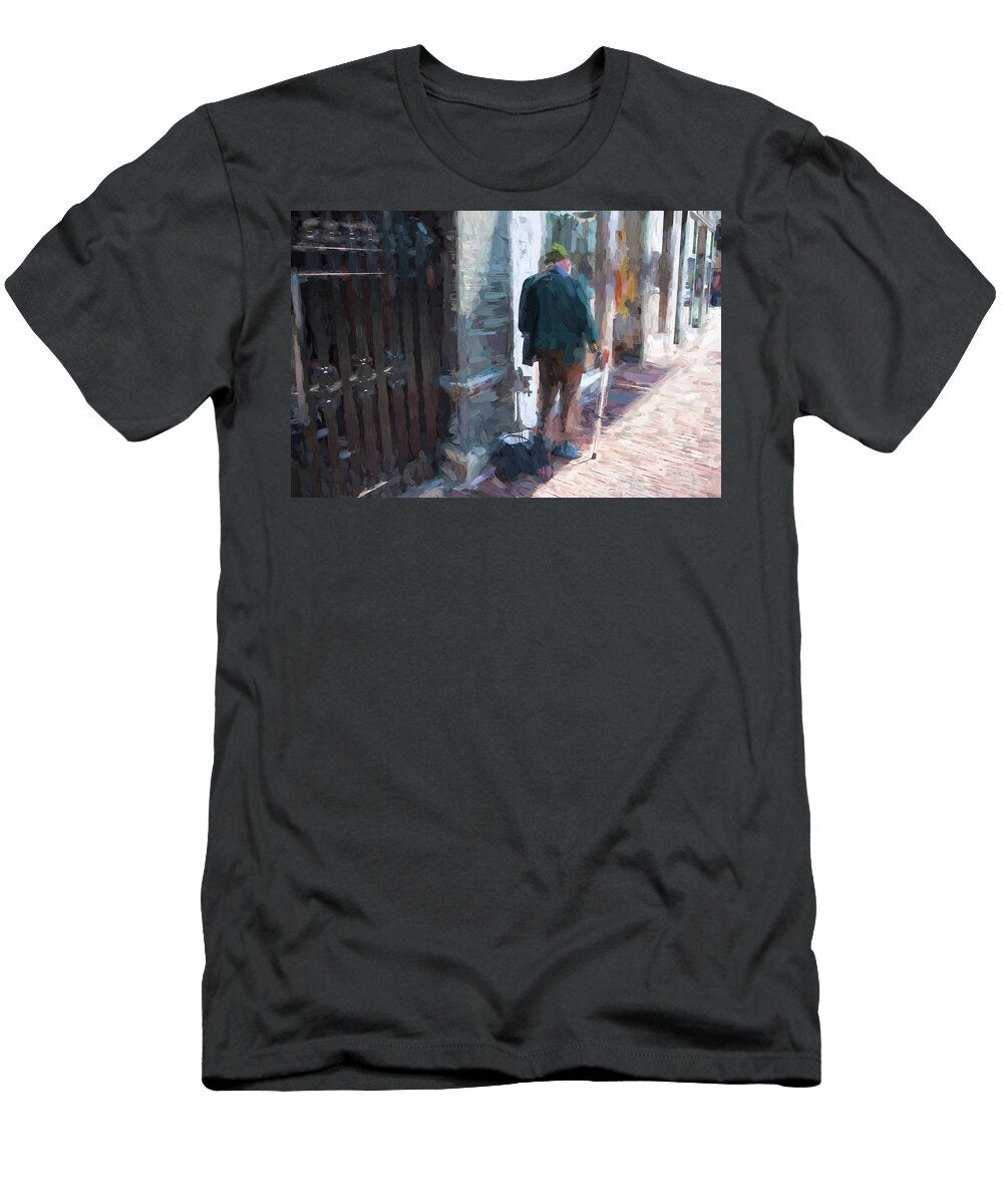 Man with a Cane Gil Cope T-Shirt