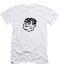 Man with Dark Hair and Big Head Csa Images T-Shirt