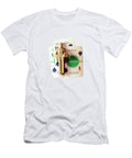 Man with Money Bag and Cards Csa Images T-Shirt