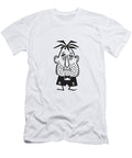 Man with Stubble Beard in Tuxedo Csa Images T-Shirt