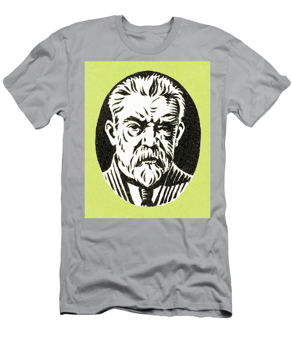 Man with White Beard Csa Images T-Shirt
