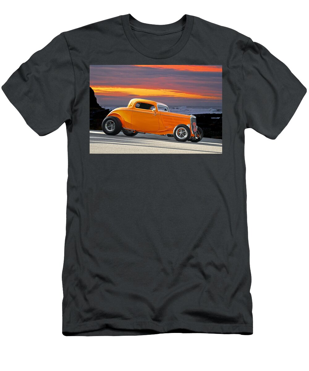 Mango Madness 1933 Ford Hiboy Coupe Dave Koontz T-Shirt